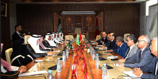 السيد الحبيب المالكي رئيس مجلس النواب يستقبل رئيس لجنة الصداقة السعودية